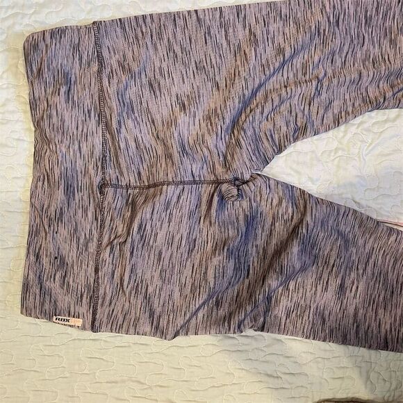 RBX Women's Gray Space Dye Leggings Size L Yoga Gym Running Activewear - Picture 5 of 7